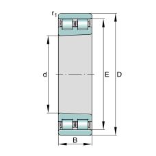 Підшипник 4-3182112 Л (NN 3012 KMP4W33)  GPL/УКРАЇНА